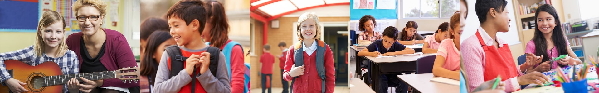 Students enjoying school